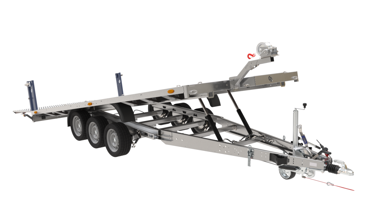 PAH 5080/21 TR (3500kg) + Vollaluminiumboden aus Alupanelen (18 mm) an