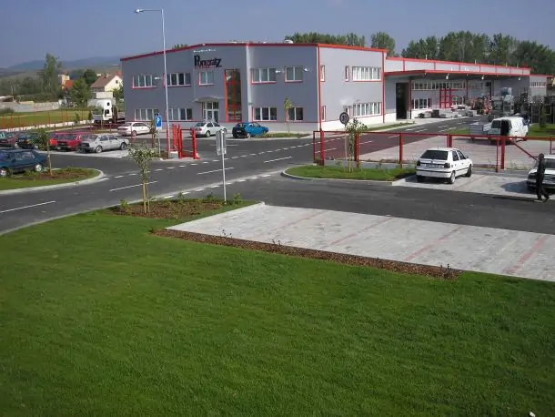Eröffnung Werk Modra 2005