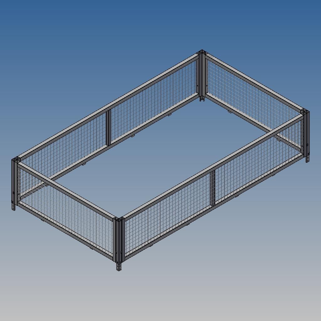 Laubgitter 60 cm, an 4 seiten zu öffnen zu PHL 3560/18