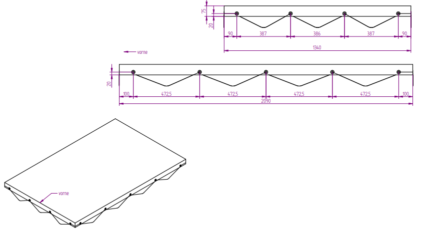 Flachplane grau zu LPA & EPA 206/12