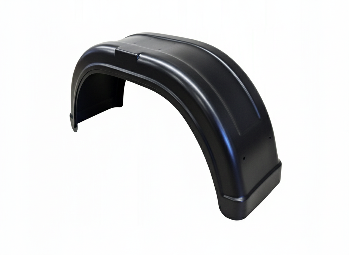 Kotflügel, einachs, Kunststoff, für Reifen 13 Zoll ohne Logo