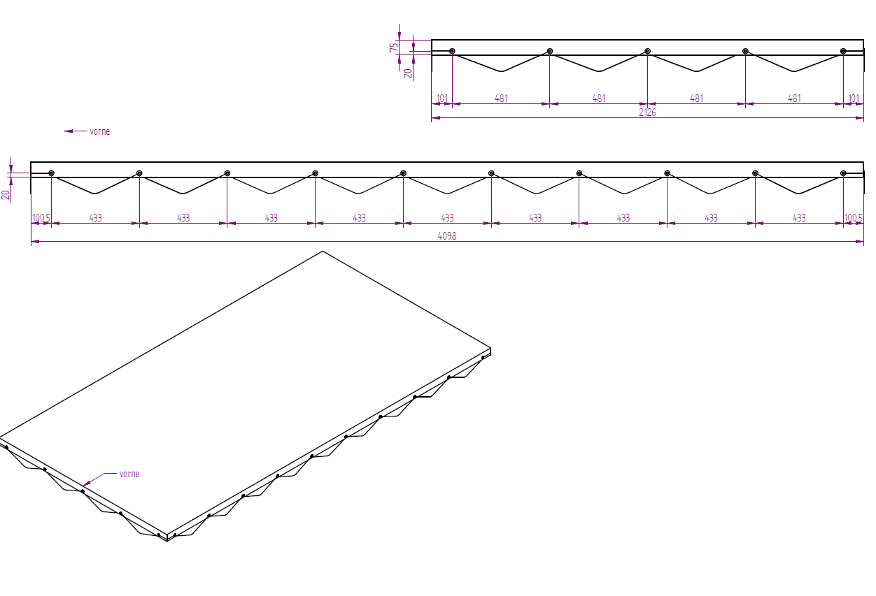 Flachplane grau zu PHL 4030/20
