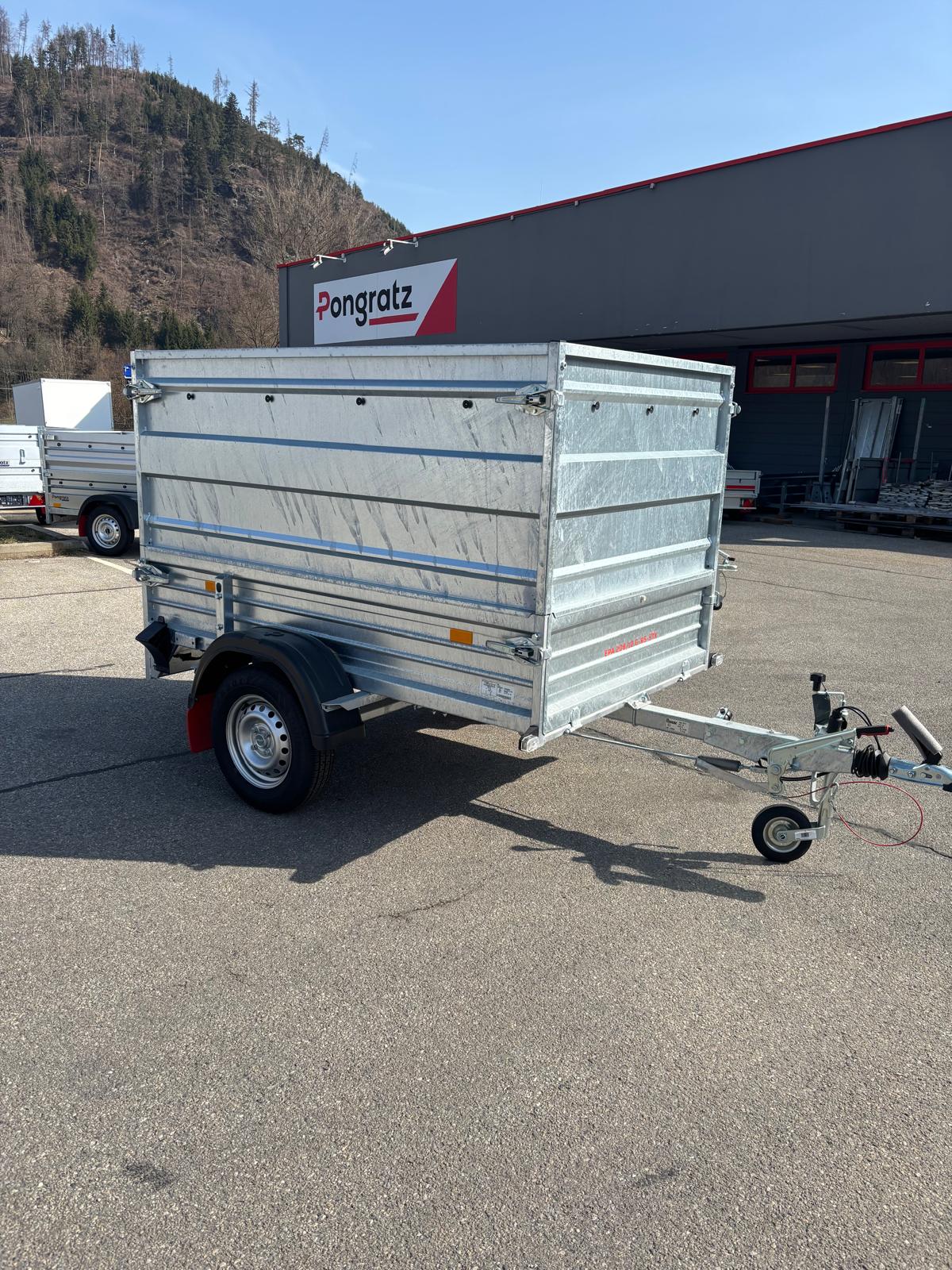 Garn. Stahl-Aufsatzwände verzinkt 800 mm,  EPA 230/12