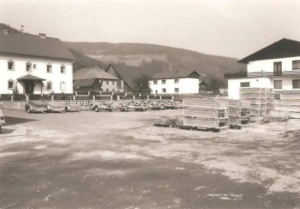 Serienproduktion von PKW-Anhängern ab 1976