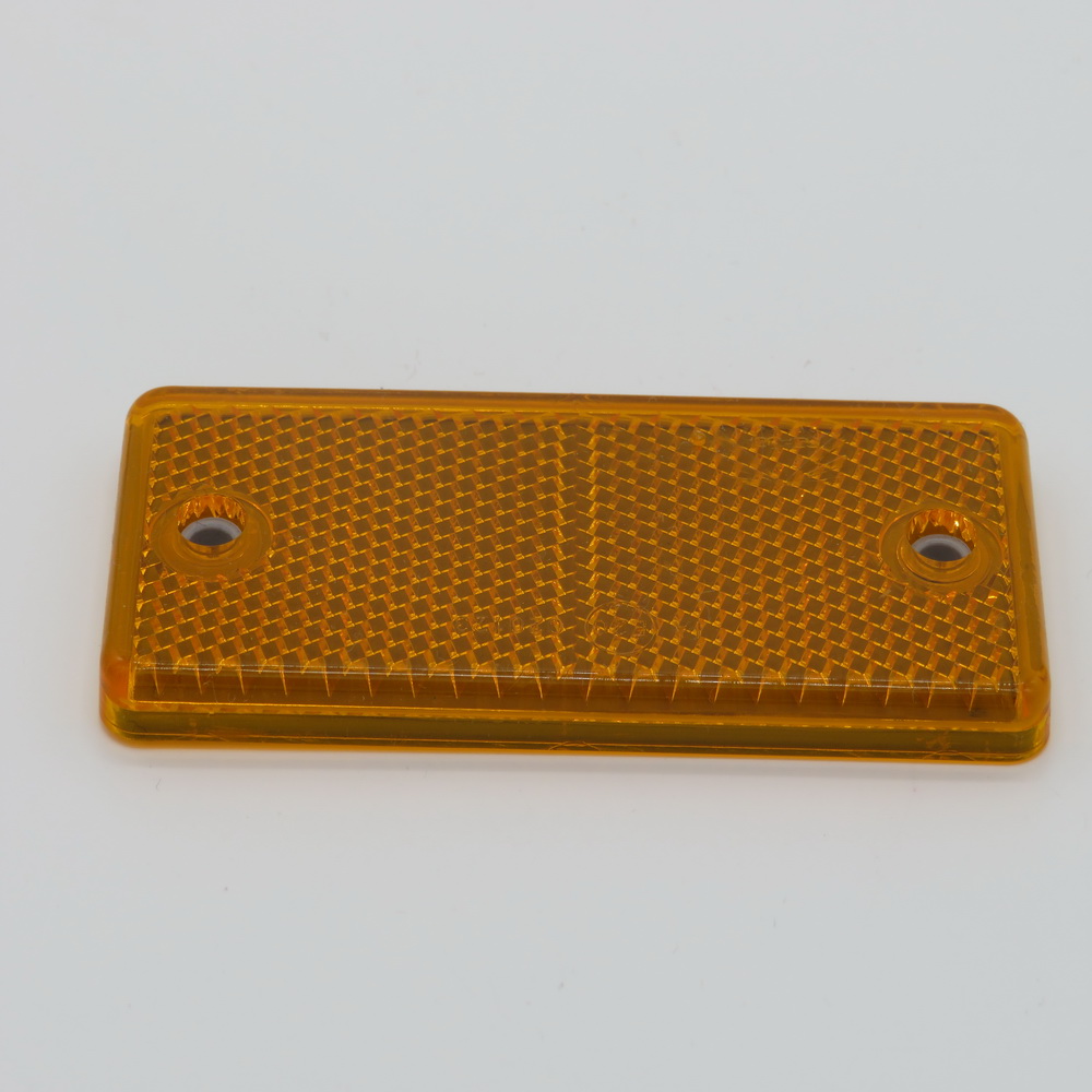 Rückstrahler orange 90x40 mm