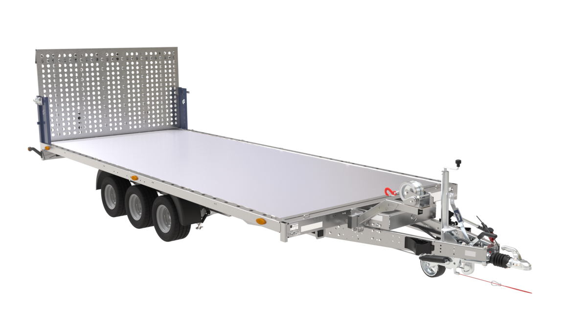 PAH 5080/21 TR (3500kg) + 2 Aluminium-Auffahrrampen (1,5 m hoch) anste