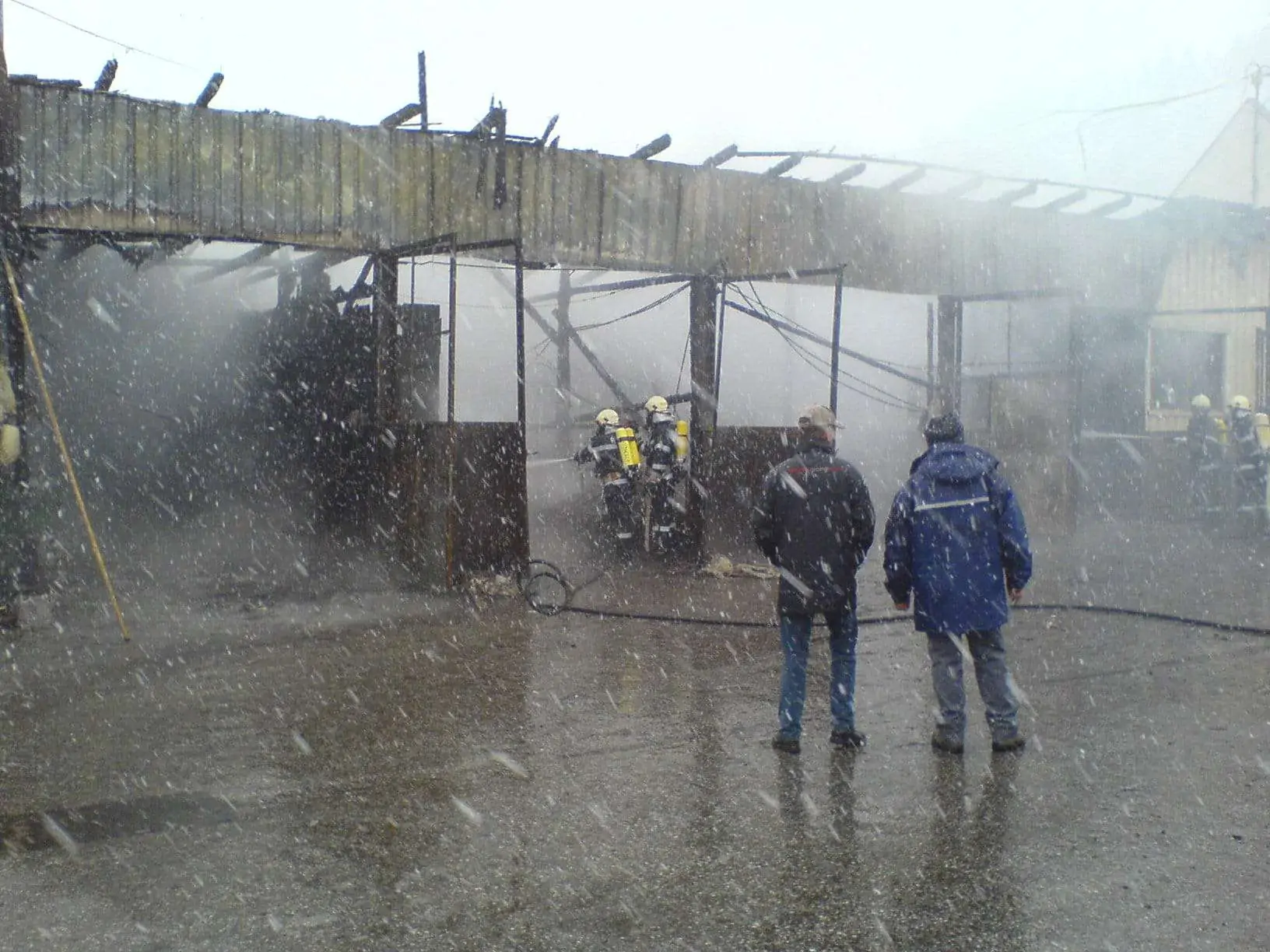 Neuer Standort nach Brand 2007