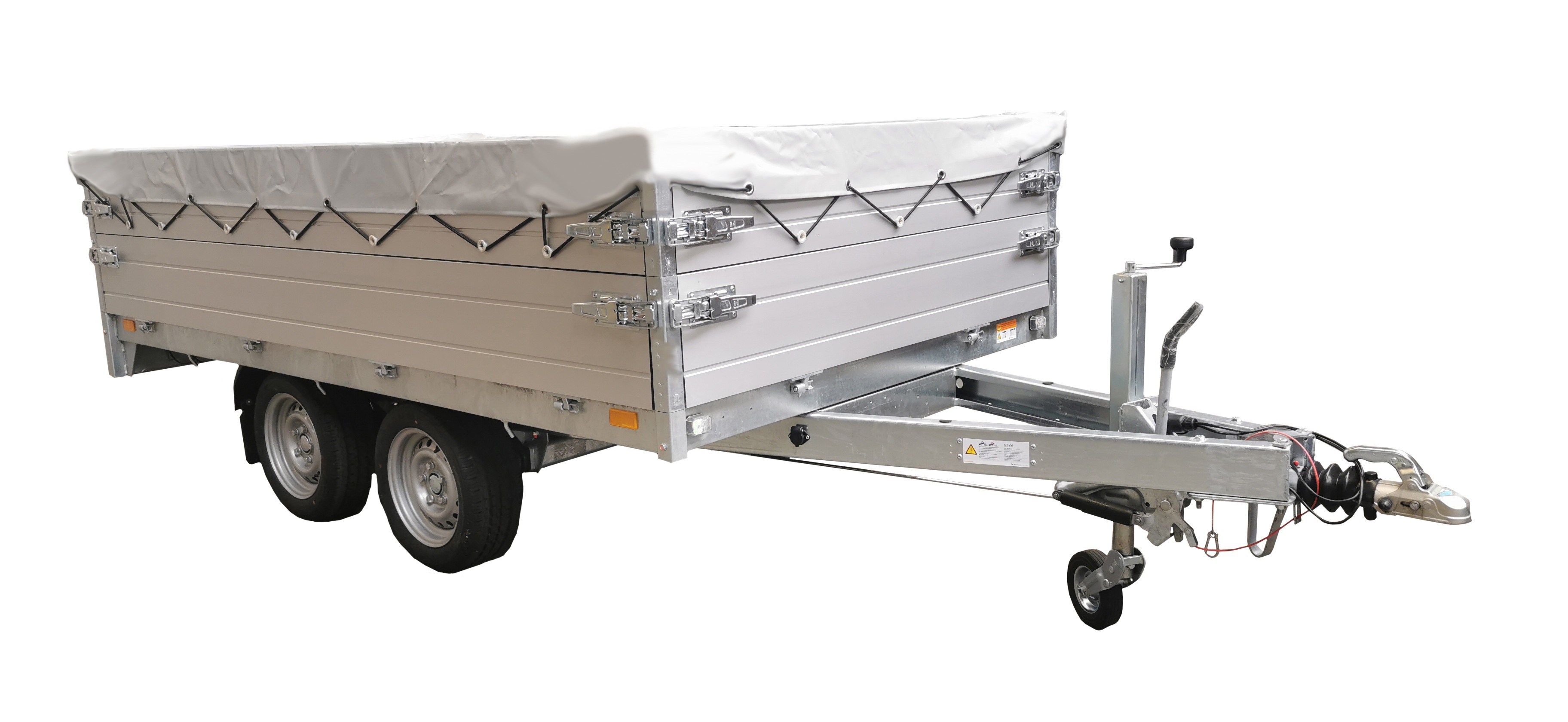 Flachplane für Montage auf Aufsatzbordwänden (hellgrau) zu RK 2700/15 Flachplane für Montage auf Aufsatzbordwänden (hellgrau) zu RK 2700/15