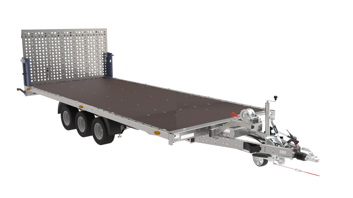 PAH 5070/21 TR 3,5t + 2 Aluminium-Auffahrrampen (1,5 m hoch) anstelle