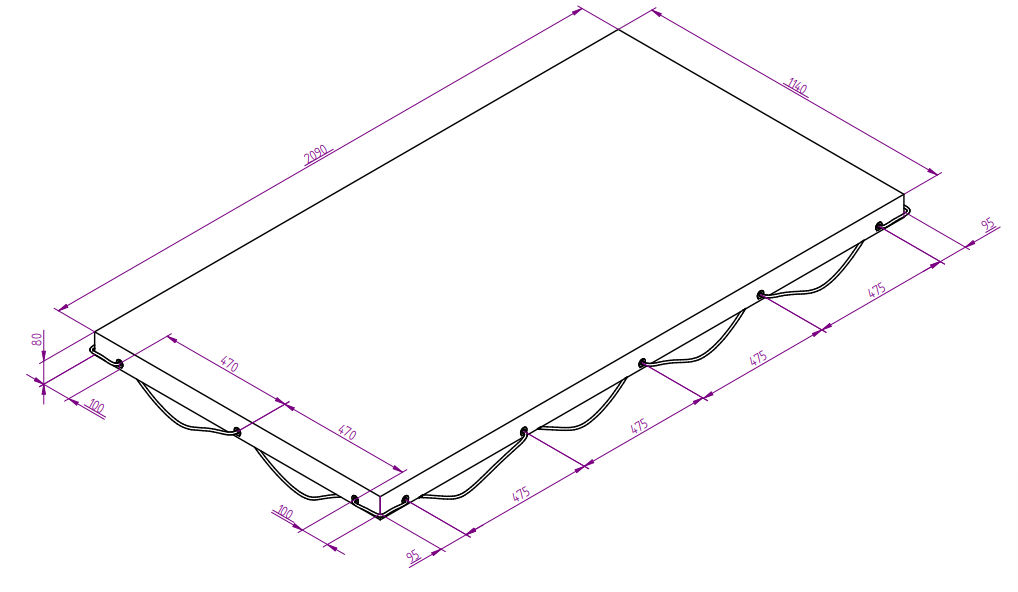 Flachplane grau zu LPA & EPA 206