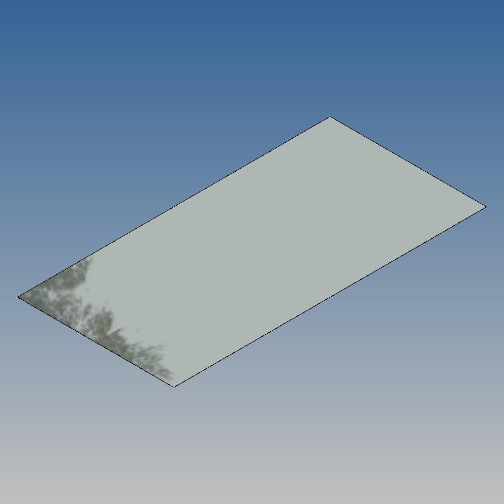 Stahlblechplatte auf Boden Stahlblechplatte auf Boden