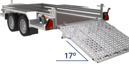 PMT S 3000/15 T (3000kg) + Vollaluminiumboden aus Alupanelen (18 mm)
