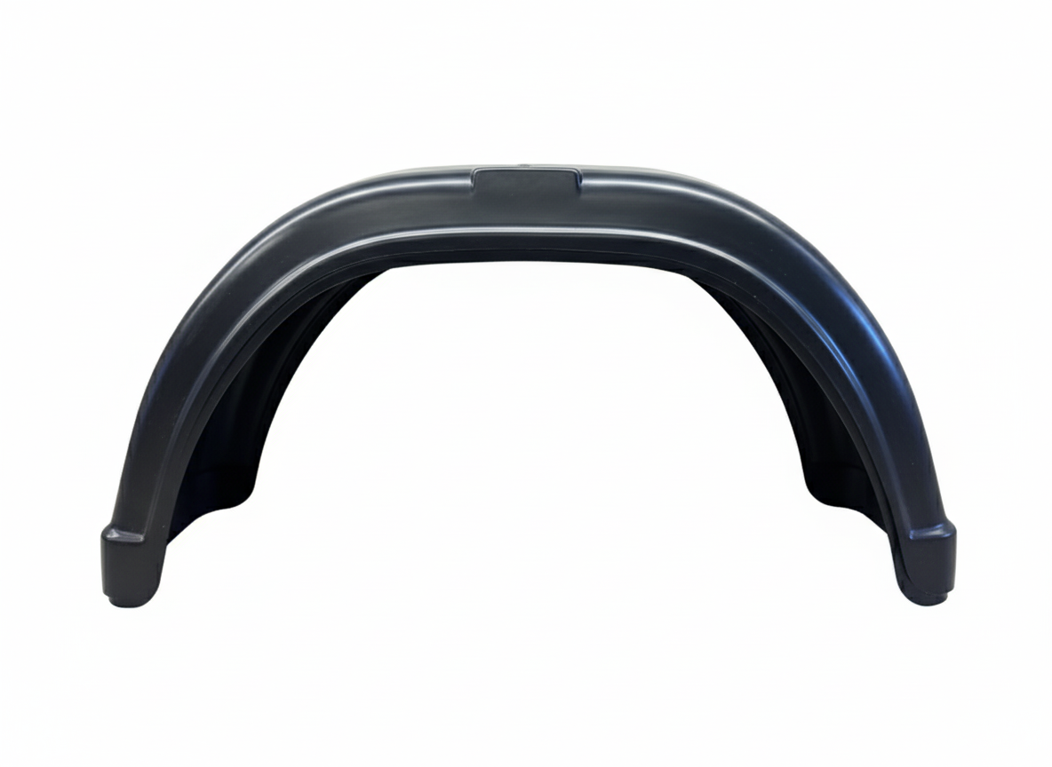 Kotflügel, einachs, Kunststoff, für Reifen 13 Zoll ohne Logo