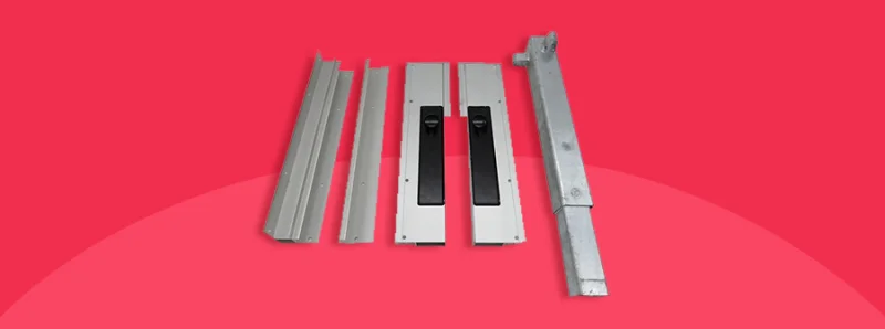 Ecksteher, Einfassprofile & Einbauverschlüsse