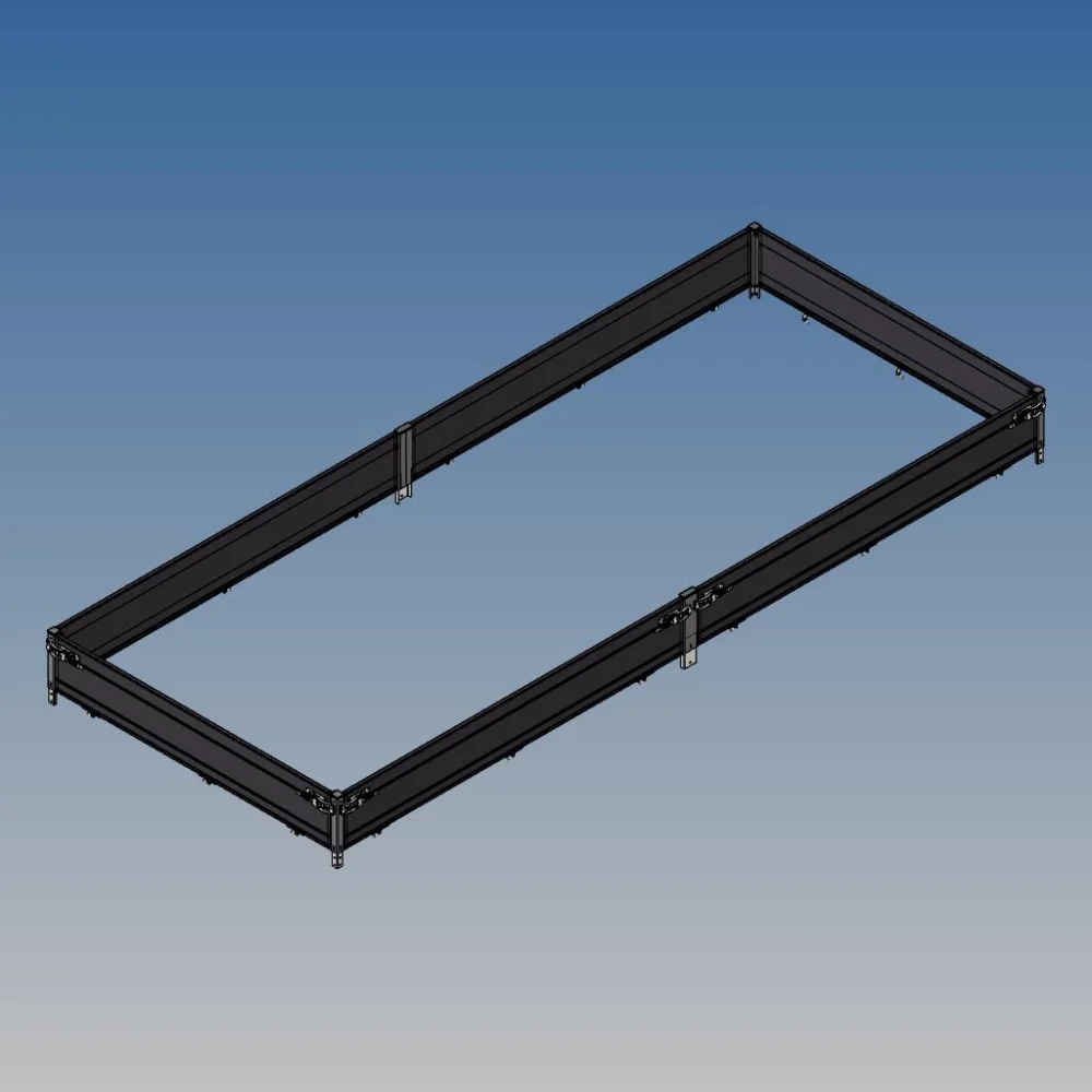 Garnitur Grundbordwände in  350 mm Black Edition zu PHL 5060/20 HD