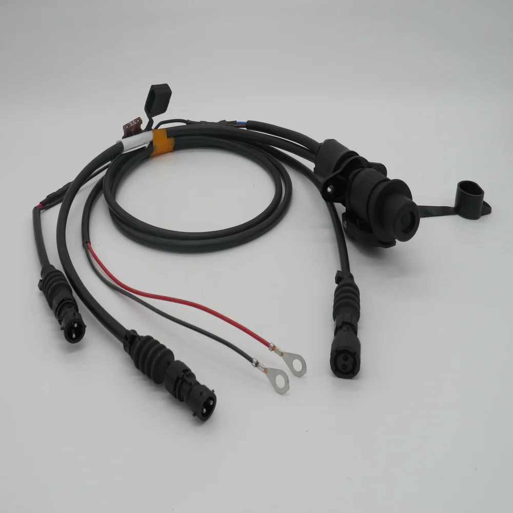 Batterieladekabel mit Sicherung für Kipper