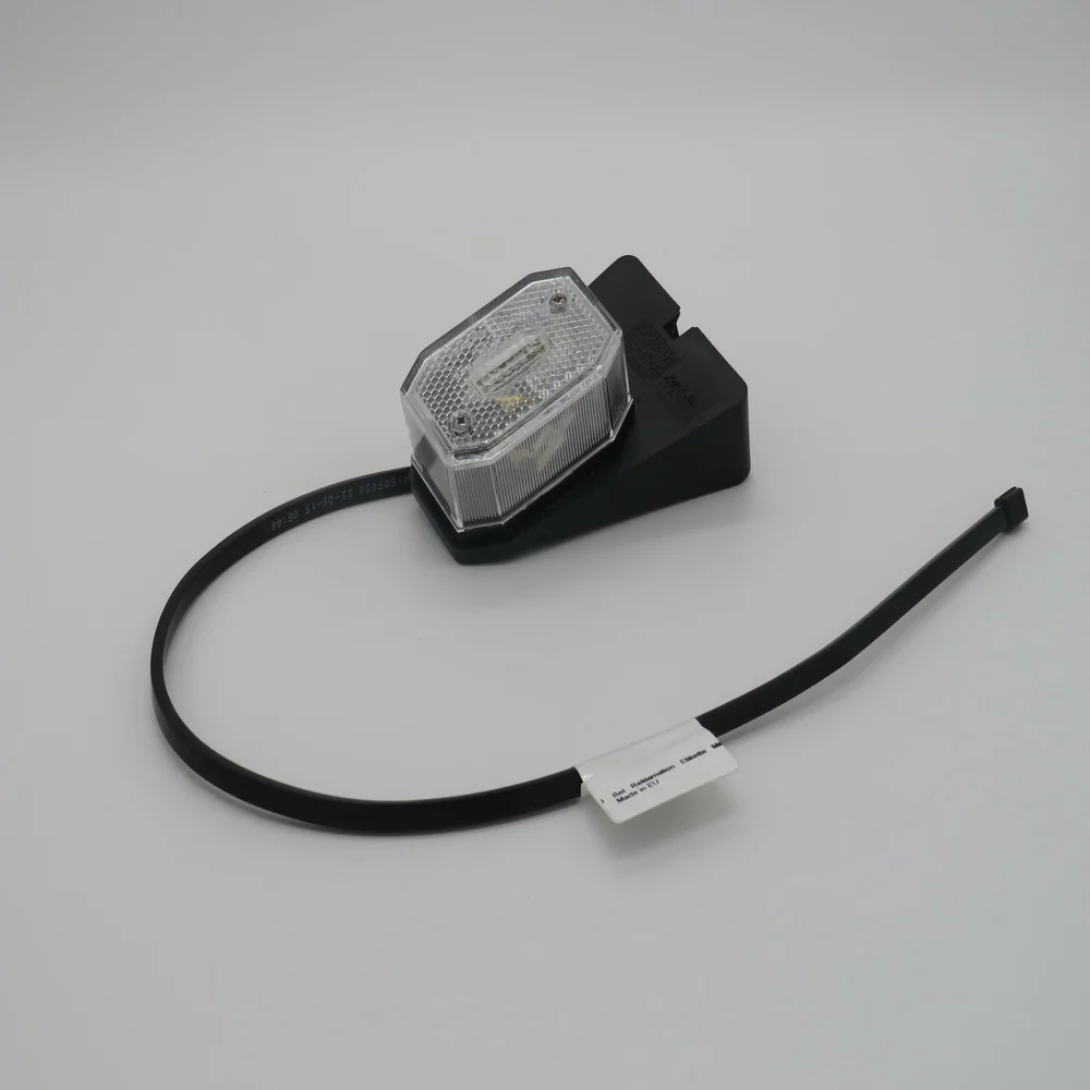 Begrenzungsleuchte Flexipoint I weiss mit Halter