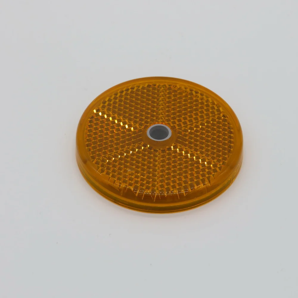 Rückstrahler orange Ø60mm