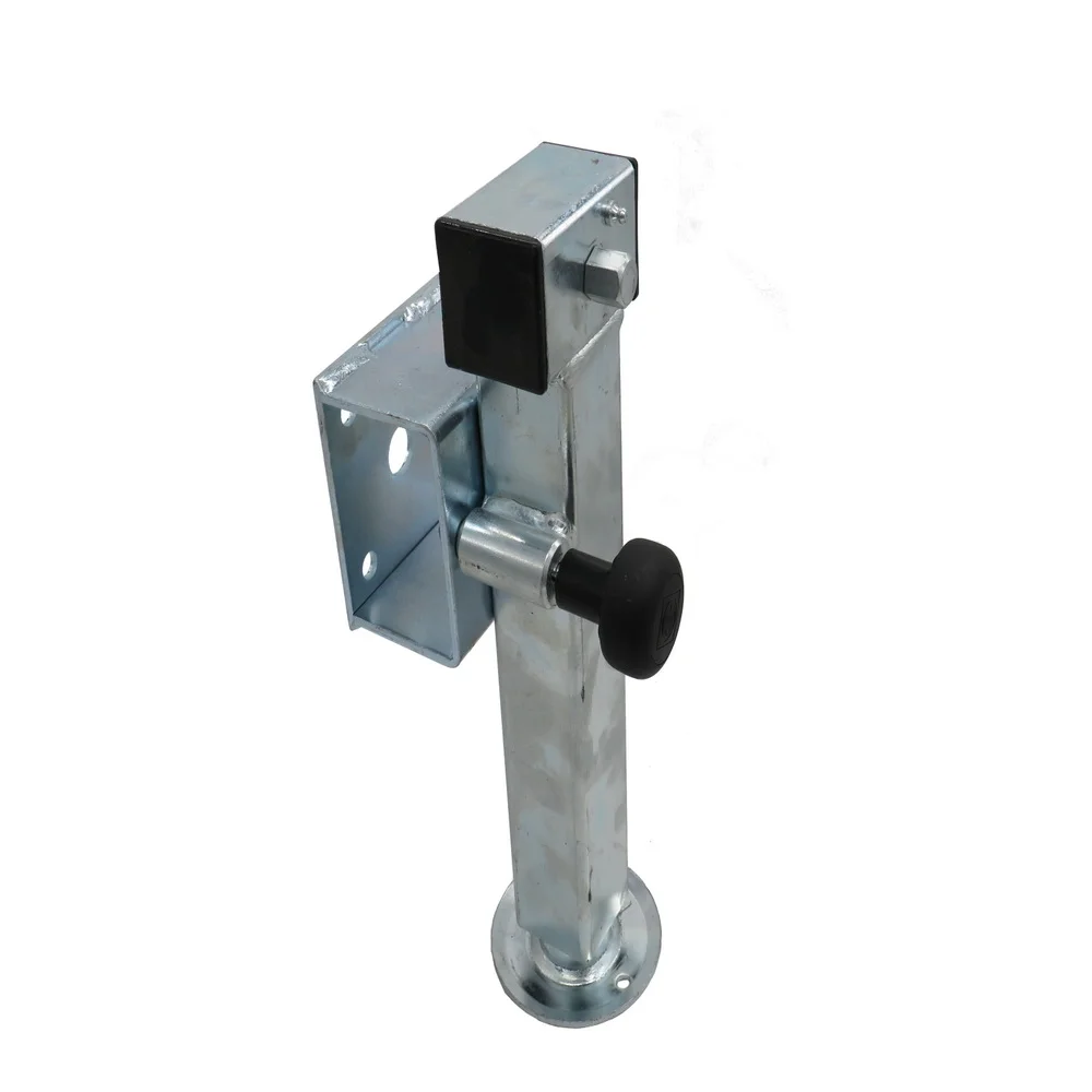 Teleskopkurbelstütze 280 mm mit Flansch u. Halteknopf