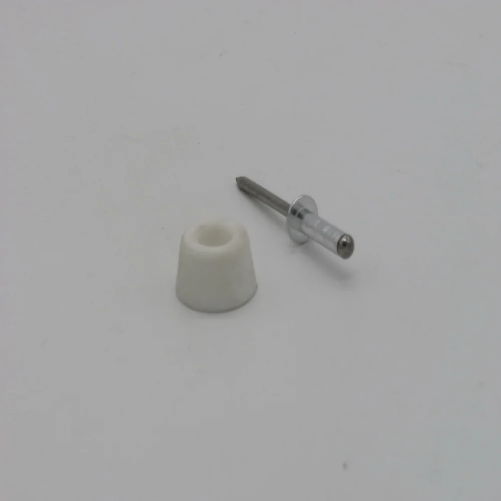 Türpuffer weiß zu EPA, Gummi 10x20mm