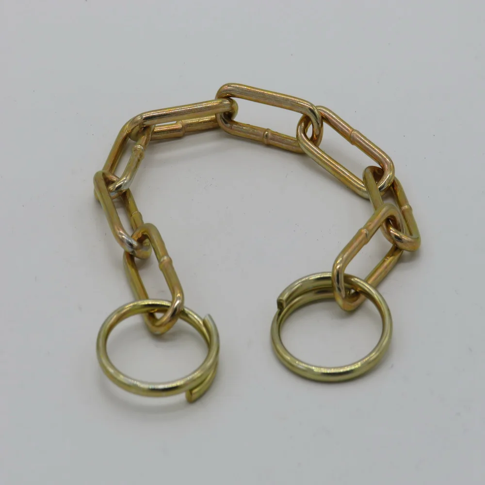 Sicherungskette G3 x 26 g.vz.200 mm, 2 Ringe montiert