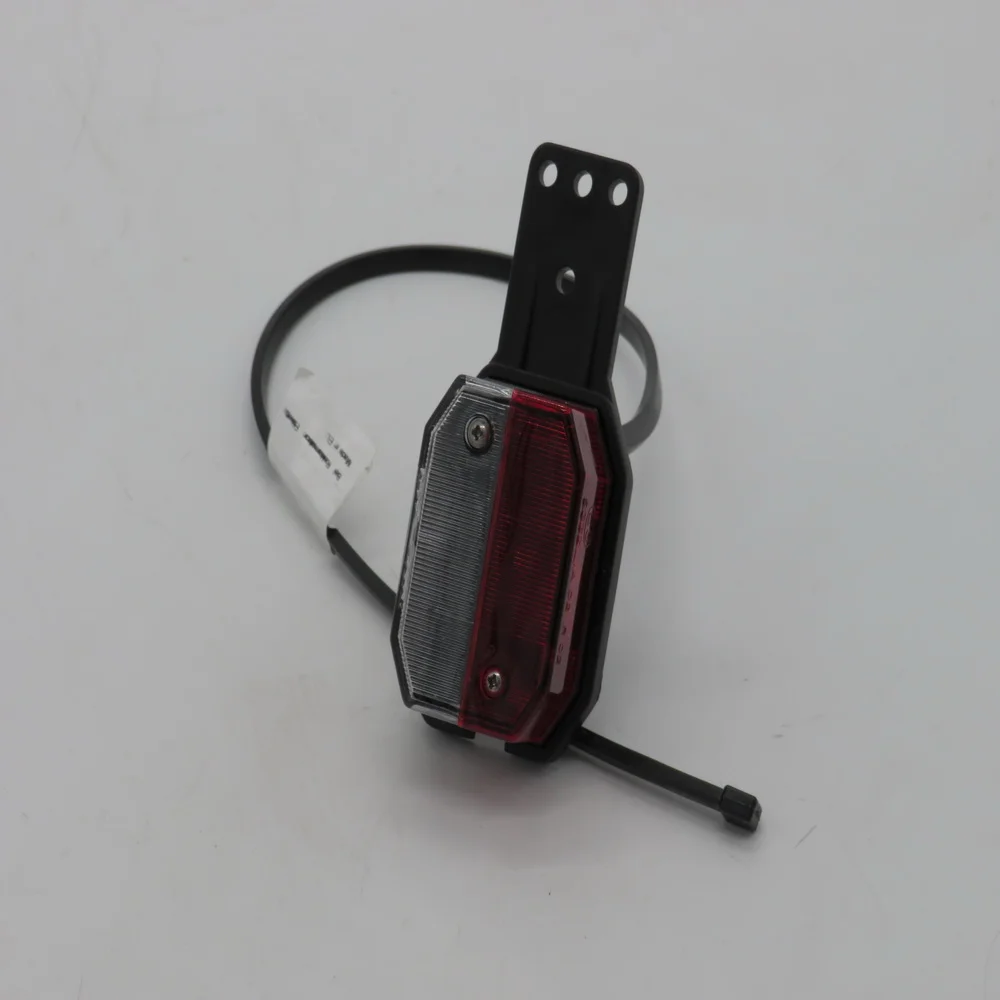 Umrissleuchte Flexipoint I rot/weiß, mit Gummilasche Links