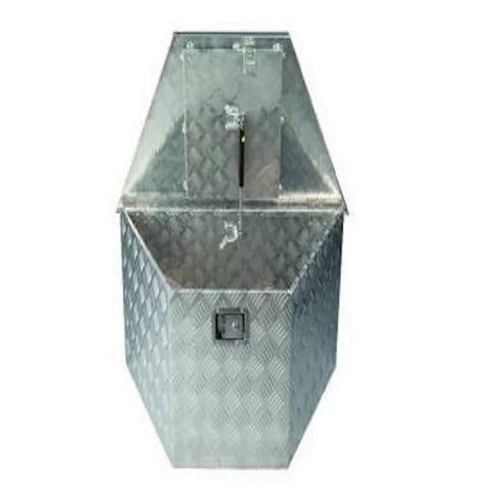 Staubox Alu, B=400 vorne/870 hinten H=460 T=485