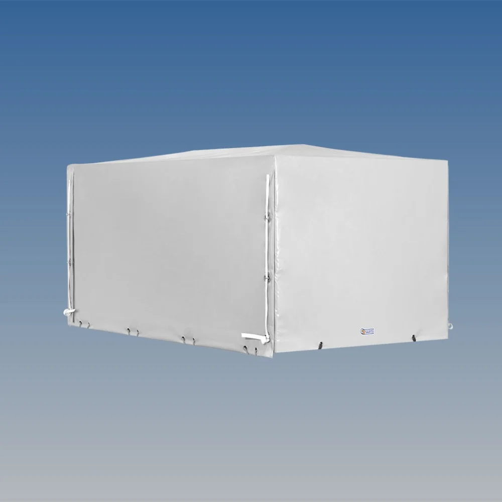 Plane u. Spriegel (120 cm, hellgrau)- 4-seitig zu öffnen zu LPA 205/11