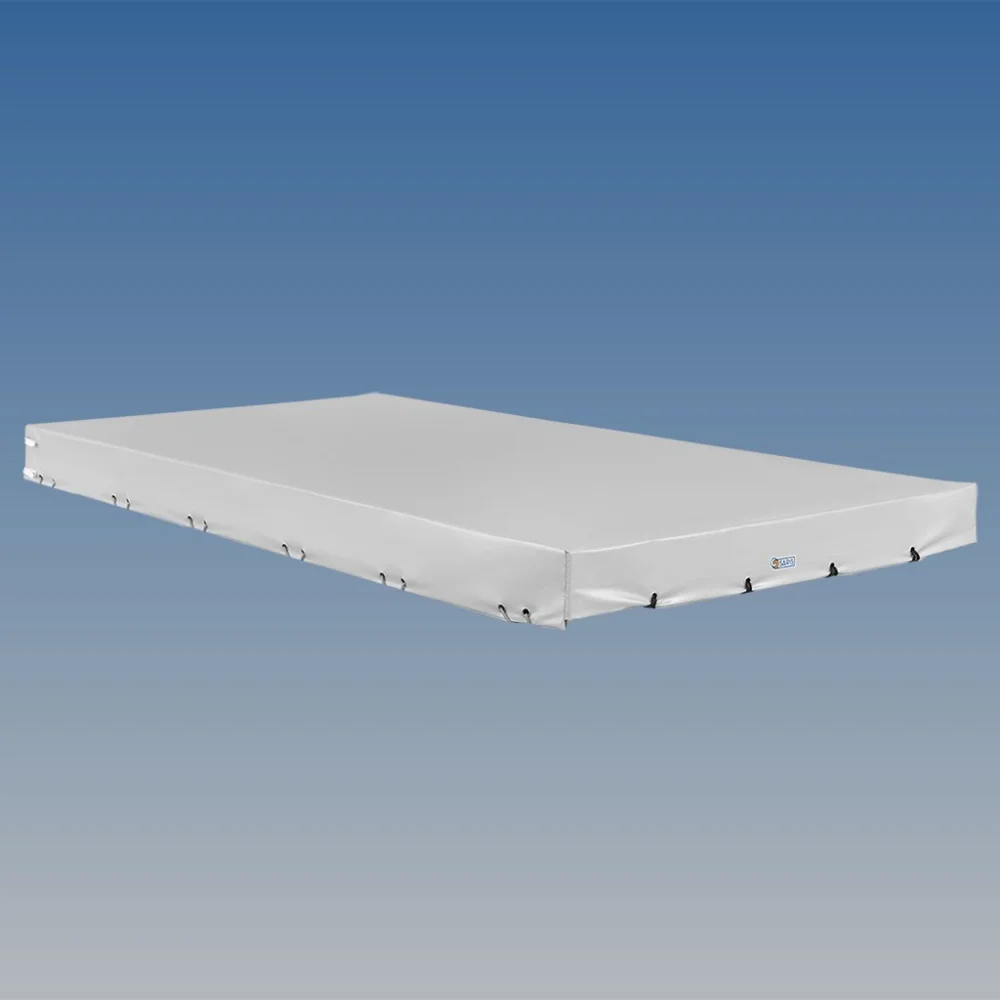 Flachplane (hellgrau) (nur in Kombination mit klappbare Vorderwand) zu