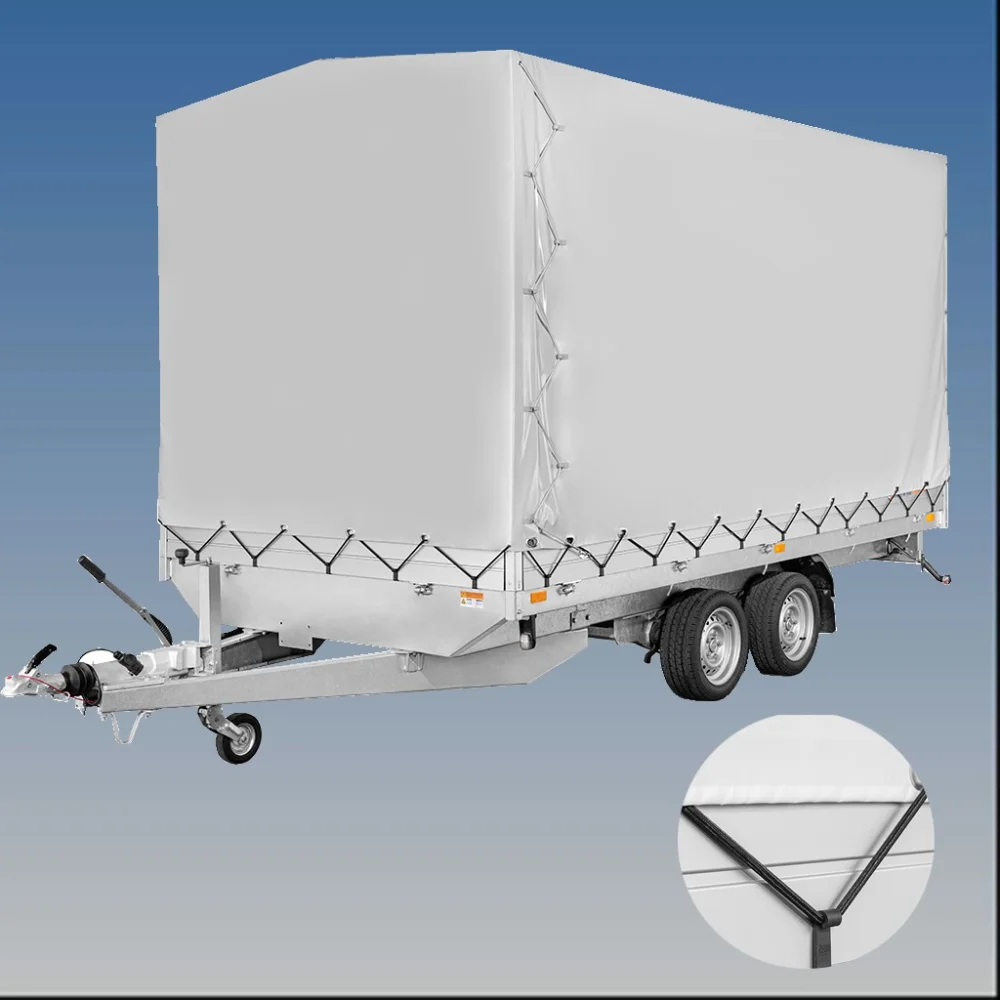 Plane u. Spriegel (200 cm, hellgrau) Elastic zu PHL 3060/17