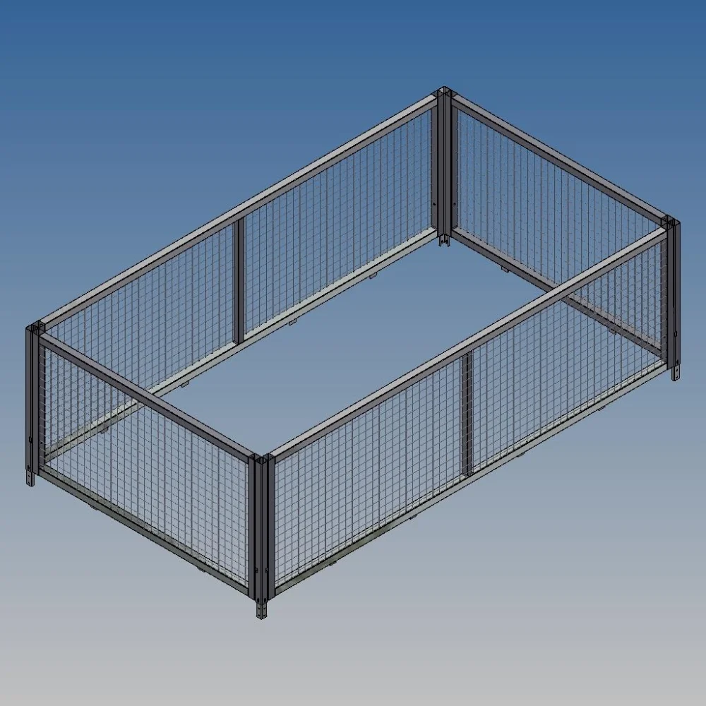 Laubgitter 90 cm, an 4 seiten zu öffnen zu RK 3060/17