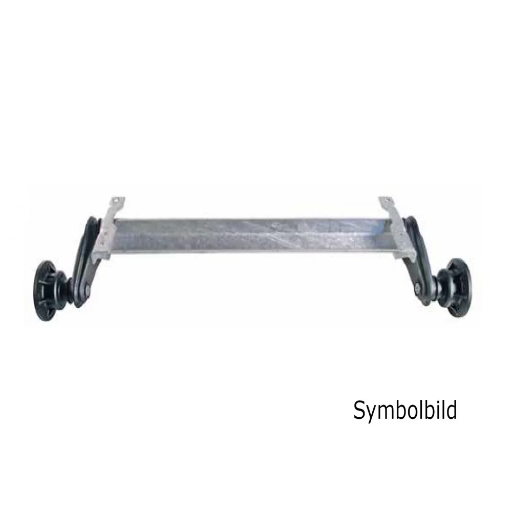 Achse Alko 900 kg a=1200 c=1630 4x100 ohne Flacheisen