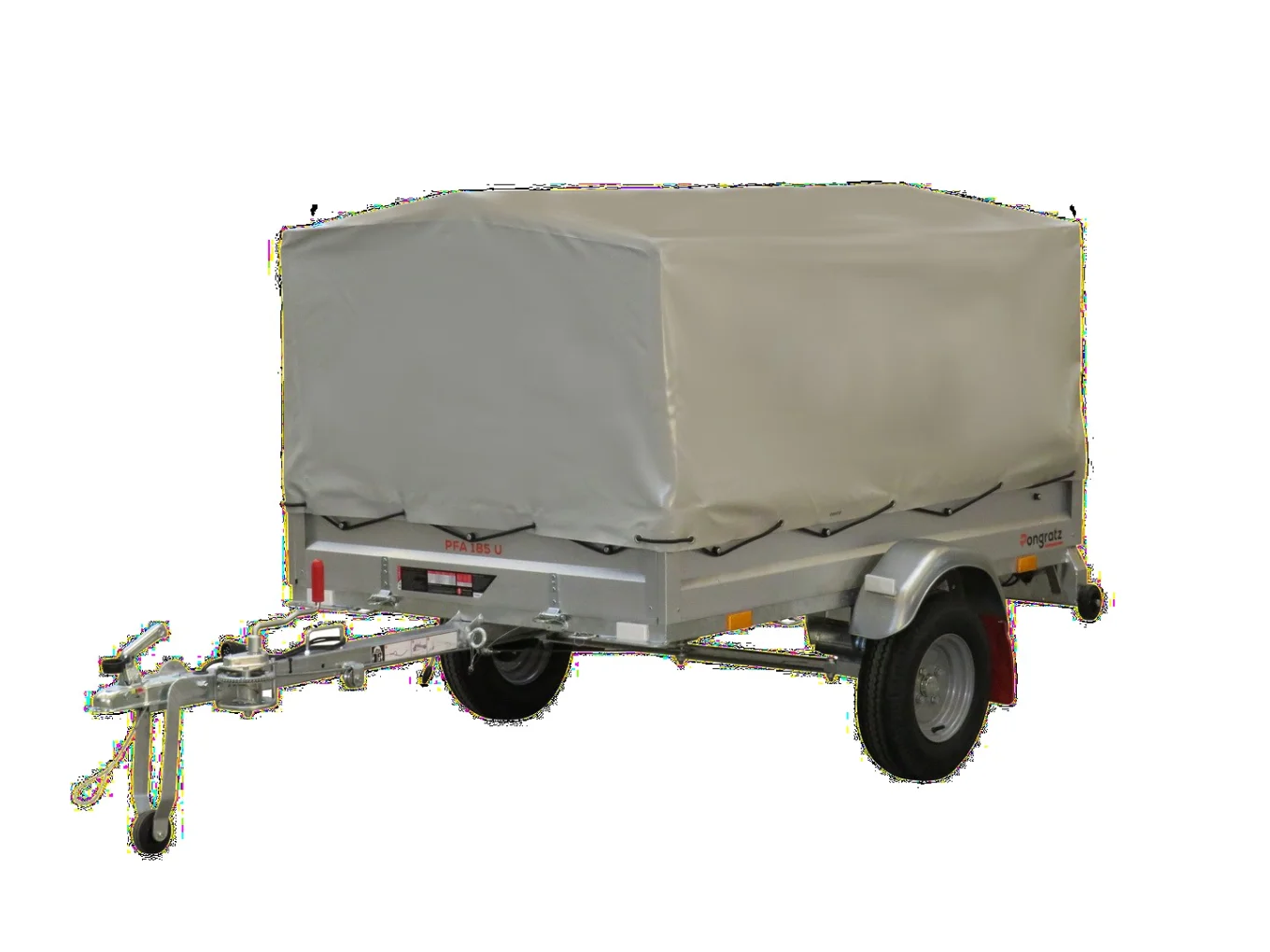 Hochplane mit Giebel grau 900mm zu PFA 185 U