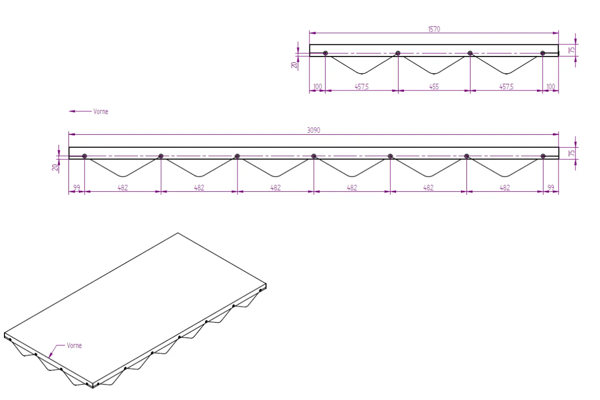 Flachplane grau zu EPA 300/15