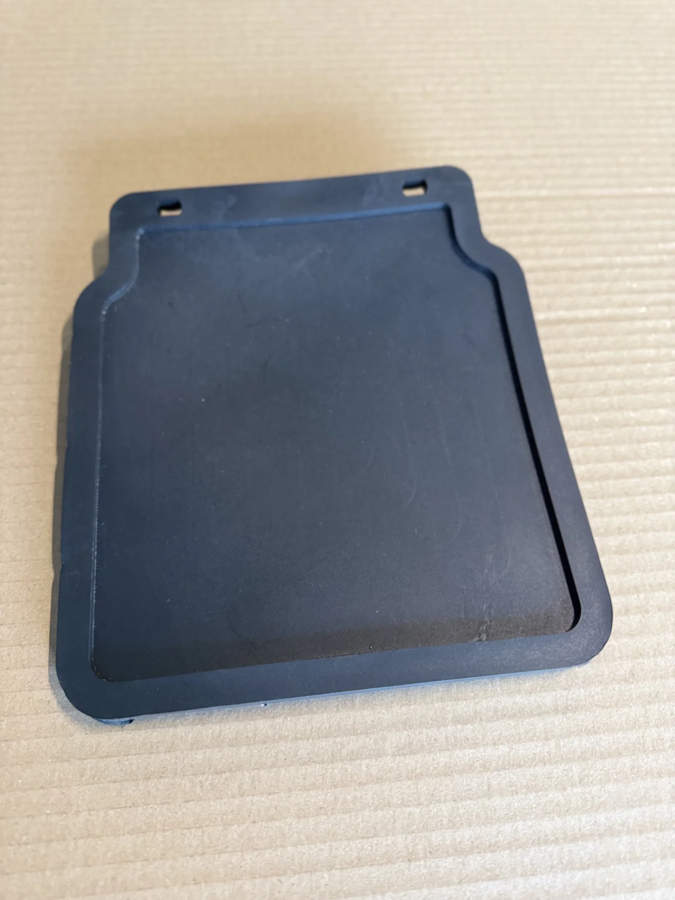 Schmutzfänger schwarz ohne Logo