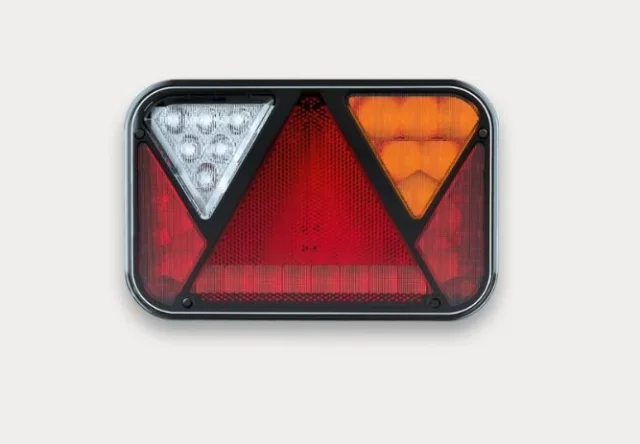 LED Rückleuchte rechts universell mit KZL 5-polig Bajonett