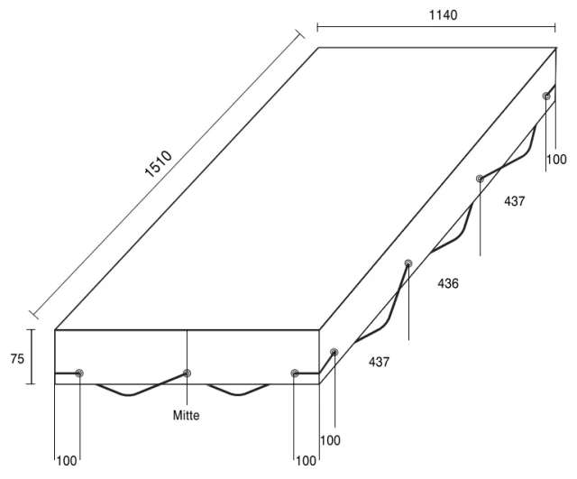 Flachplane grau zu LPA 150