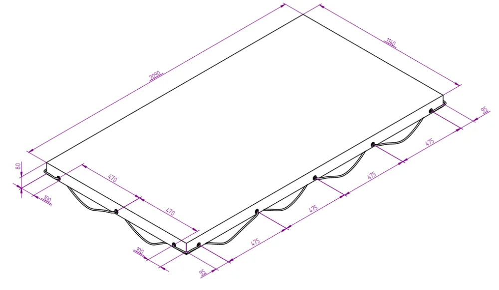 Flachplane grau zu LPA & EPA 206