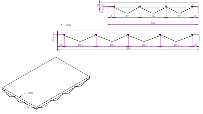 Flachplane grau zu LPA & EPA 206/12