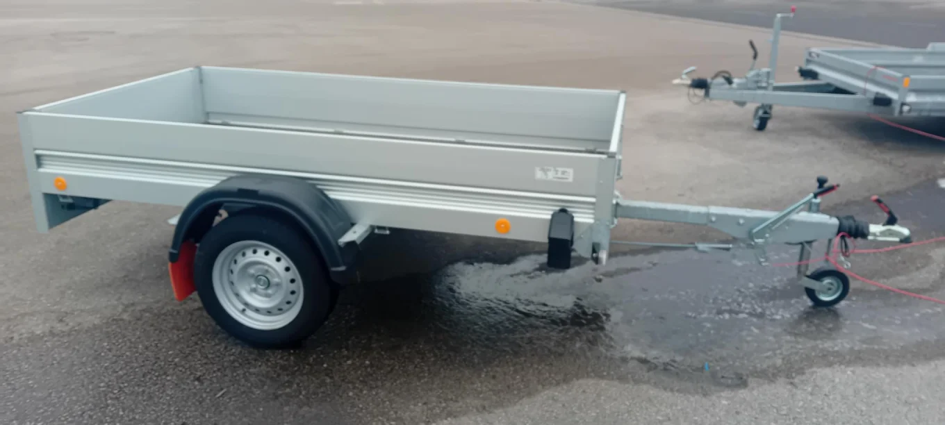 LPA 250/13 G-AL-STK Einachs, auflaufgebremst, Stirnwand klappbar