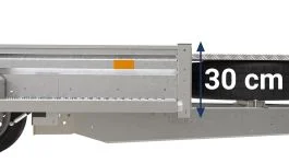 PMT S 2600/15 T (2700kg) + 2 Aluminium-Auffahrrampen (1,5 m hoch) ans