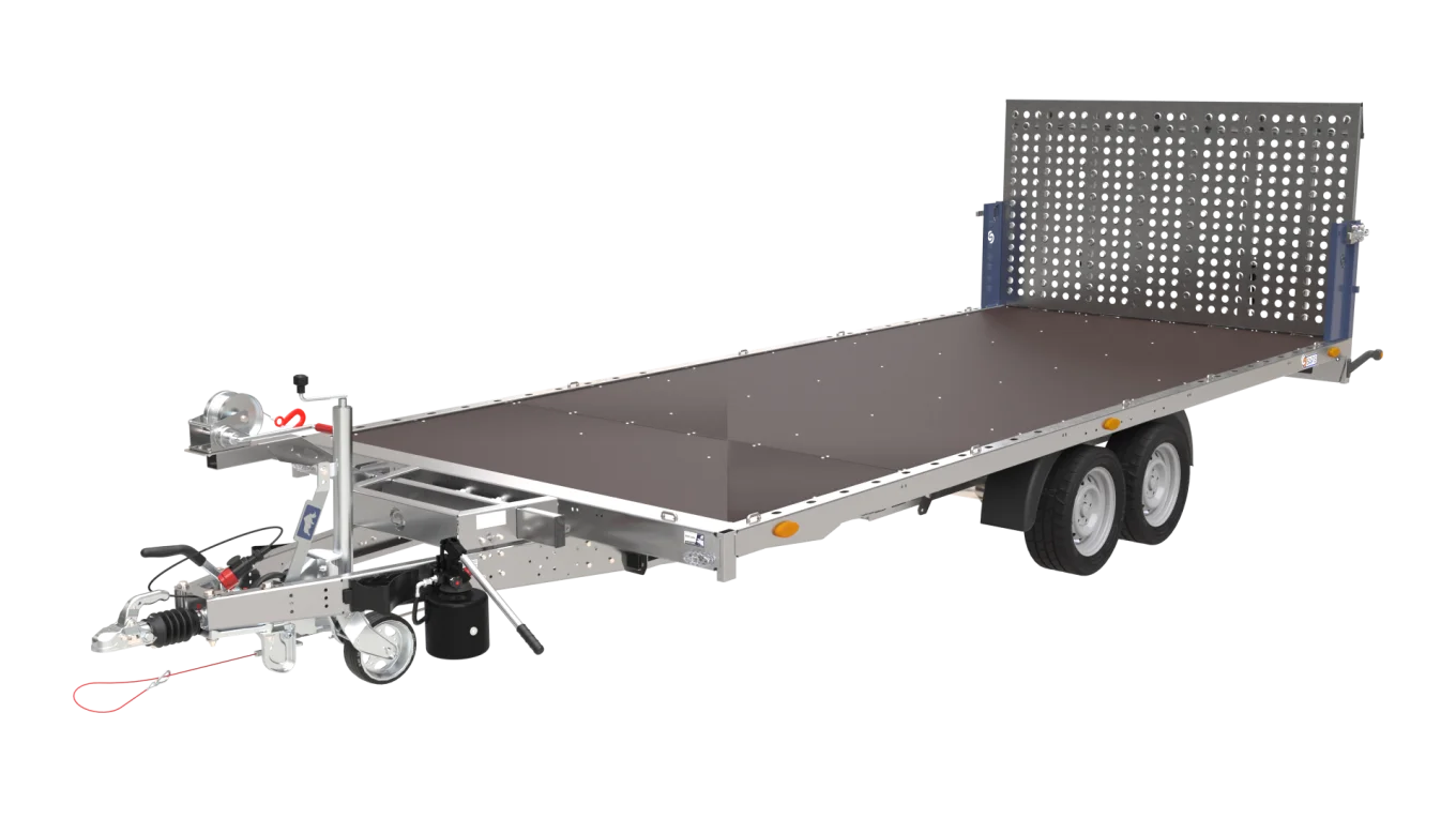 PAH 5070/21 T 3500kg + Vollaluminiumboden aus Alupanelen (18 mm) anste