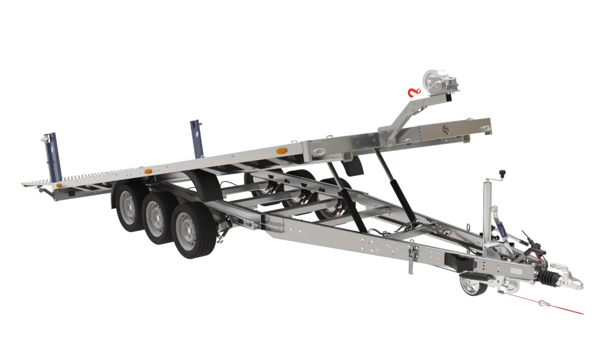 PAH 5070/21 TR 3,5t + 2 Aluminium-Auffahrrampen (1,5 m hoch) anstelle