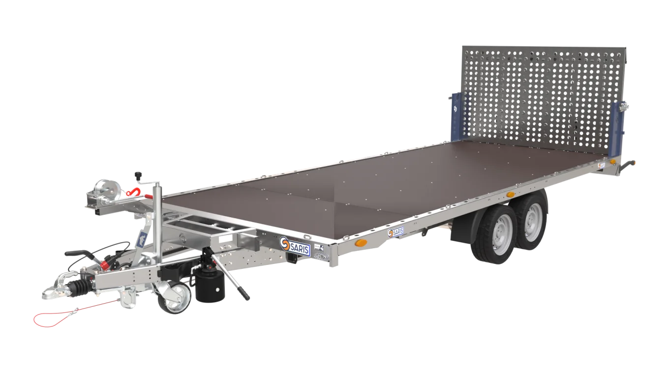 PAH 5080/21 T (3500kg) + 2 Aluminium-Auffahrrampen (1,5 m hoch) anstel