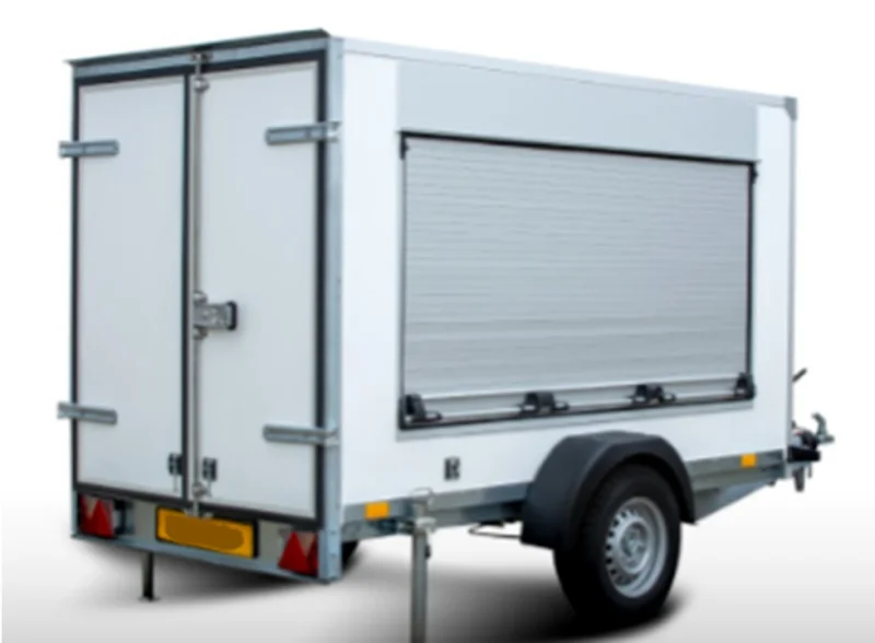 Aluminium Rolladen seitlich 150*135