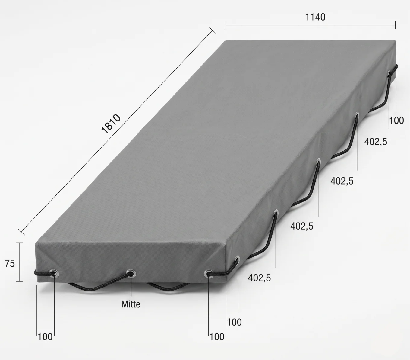 Flachplane grau zu LPA EPA 180
