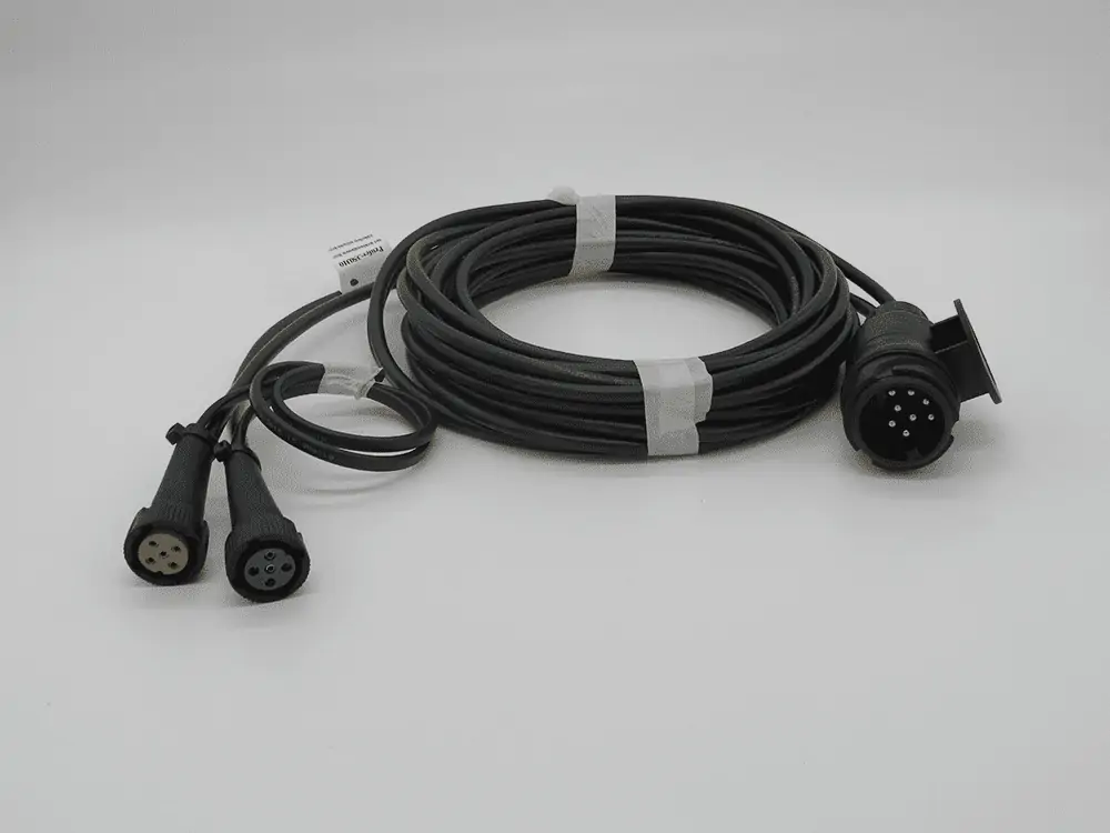 Cable set 7m/13pin/bayonet/with outflow