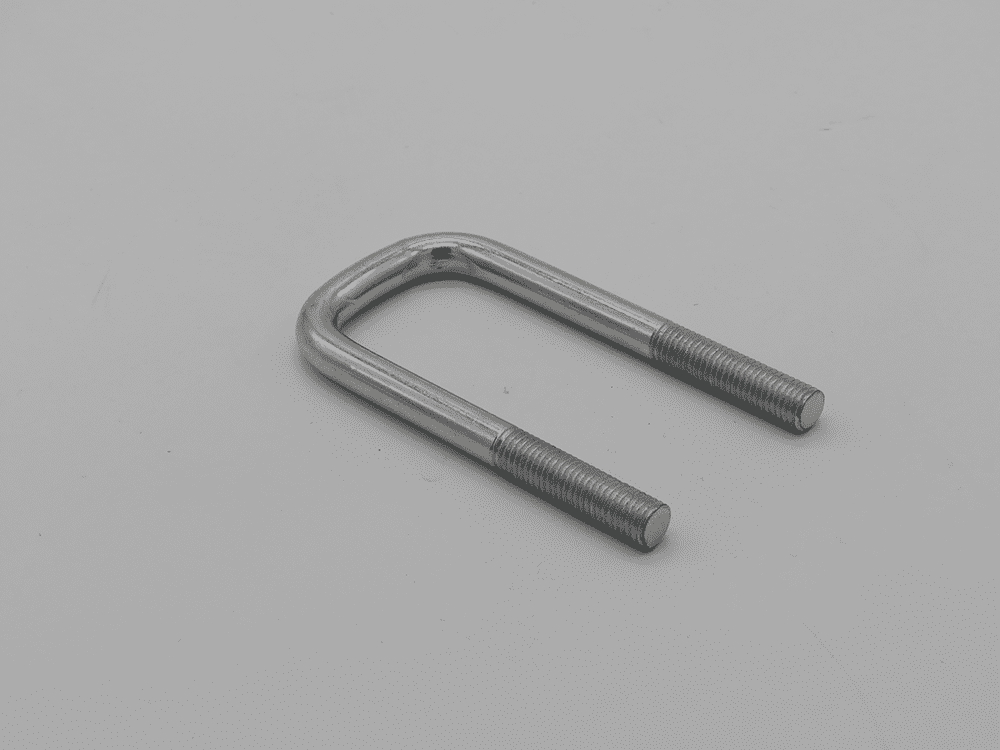 Galvanised pipe clamp Ø10