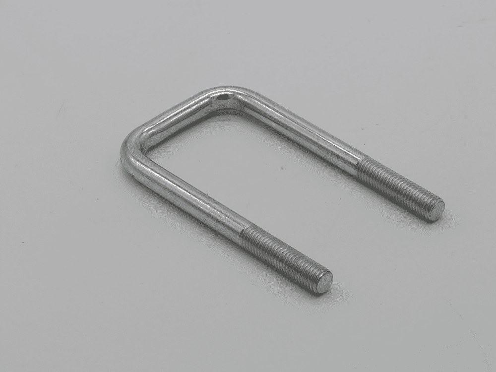 Galvanised pipe clamp M10