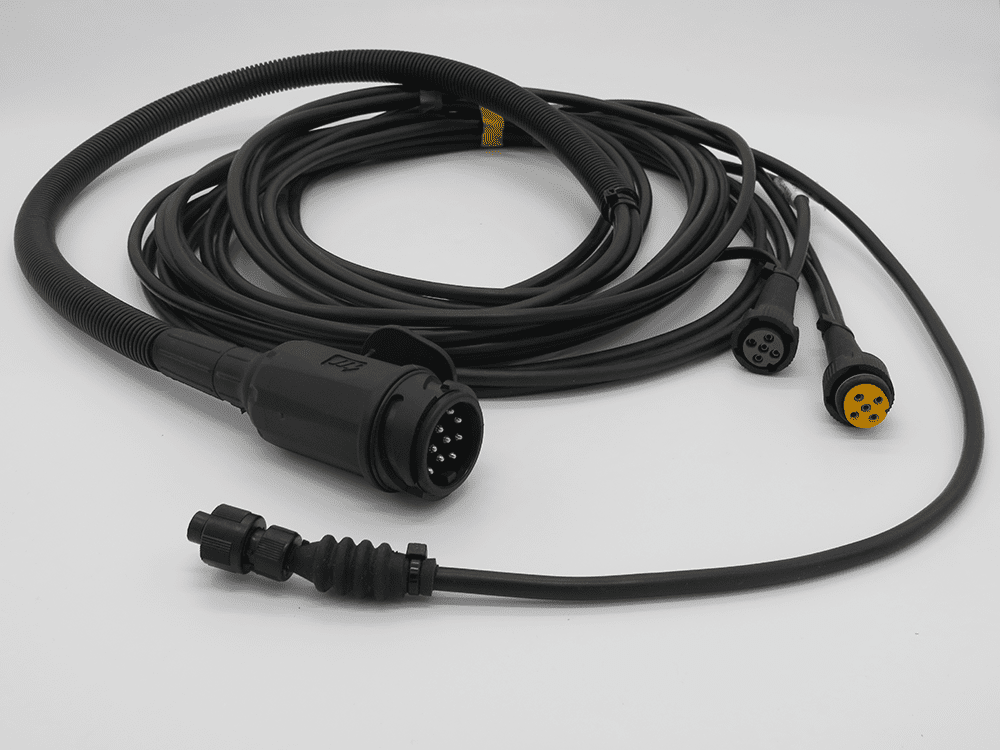 Kabelsatz 8m/13pol./Baj/m. Abg mit Ladefunktion für RK und 3-SKS mit Kombipumpe